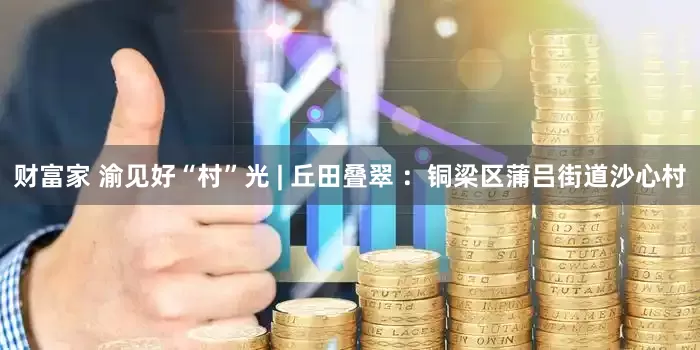 财富家 渝见好“村”光 | 丘田叠翠 ：铜梁区蒲吕街道沙心村